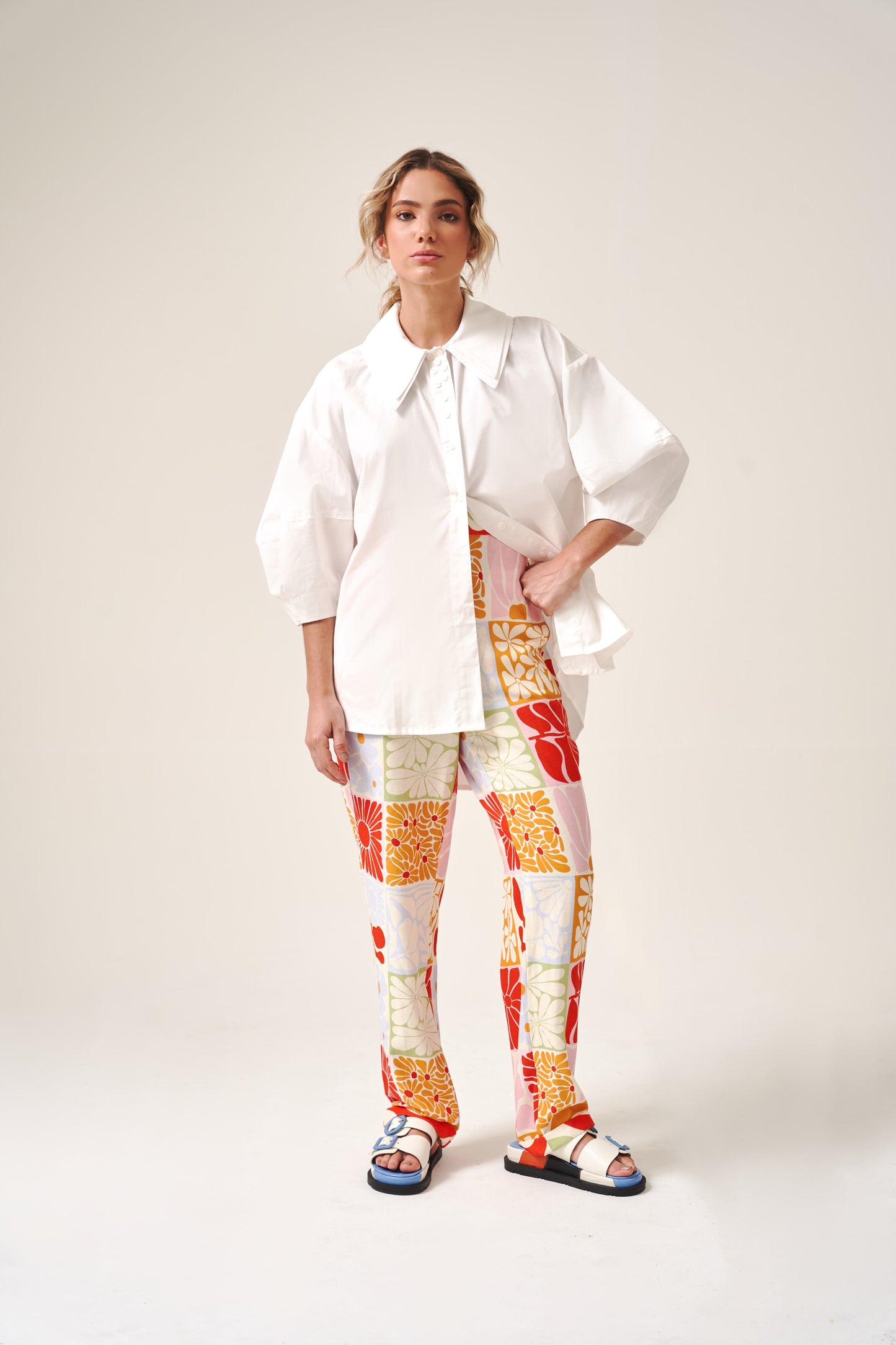 Tulip Printed Pant